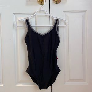 Black Yumiko Leotard
